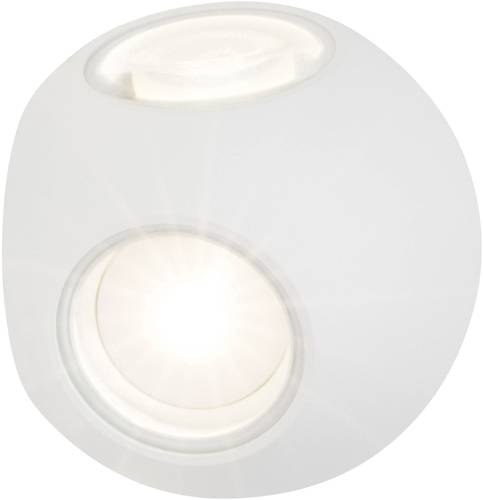 AEG Gus AEG181102 LED-Außenwandleuchte 12W Warmweiß Weiß