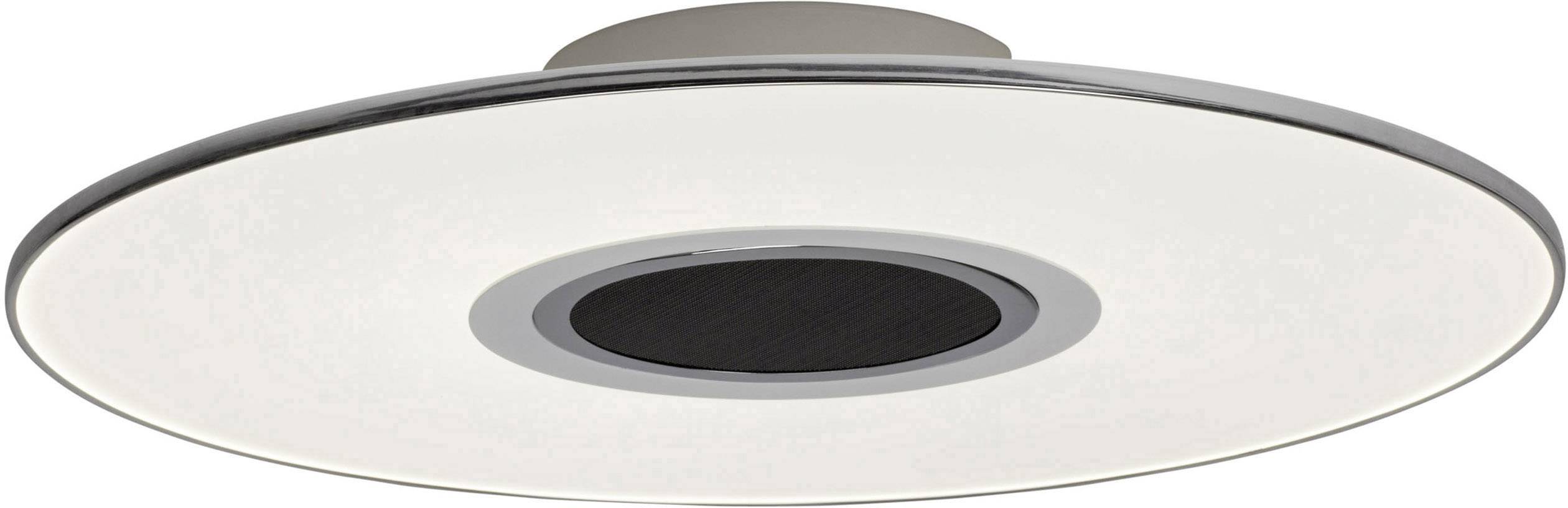 AEG AEG181109 LED-Bad-Deckenleuchte mit Lautsprecher EEK: F (A - G) 24 W Warmweiß, Neutralweiß Weiß, Chrom