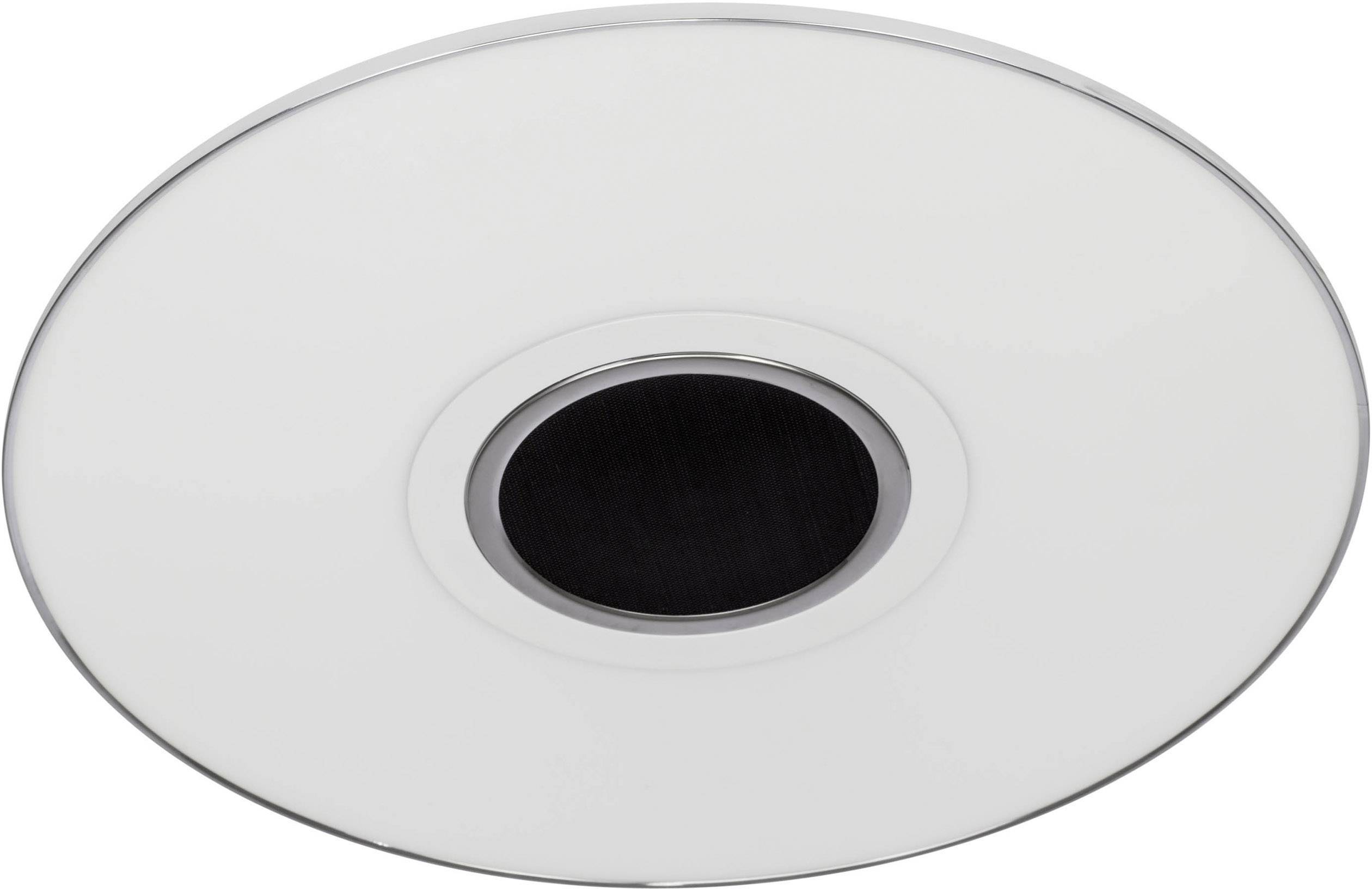 AEG AEG181109 LED-Bad-Deckenleuchte mit Lautsprecher EEK: F (A - G) 24 W Warmweiß, Neutralweiß Weiß, Chrom