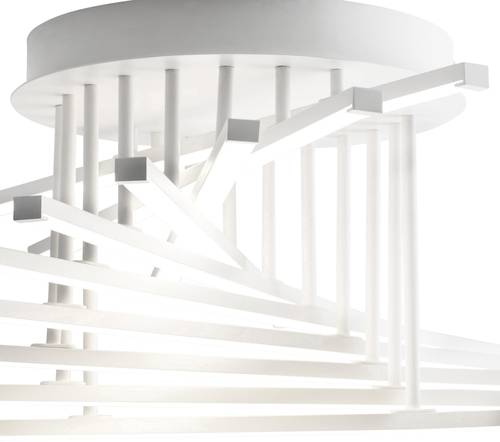 AEG Cyrus AEG181113 LED-Deckenleuchte Weiß 60W Warmweiß Dimmbar