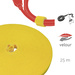 Bande auto-agrippante Label the Cable PRO 1240 jaune