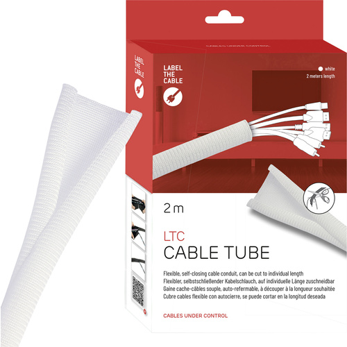 Label the Cable Kabelschlauch LTC 5120 Weiß