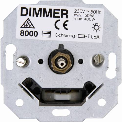 1 Stück Einsatz Dimmer HK 07 Aluminium 800000004