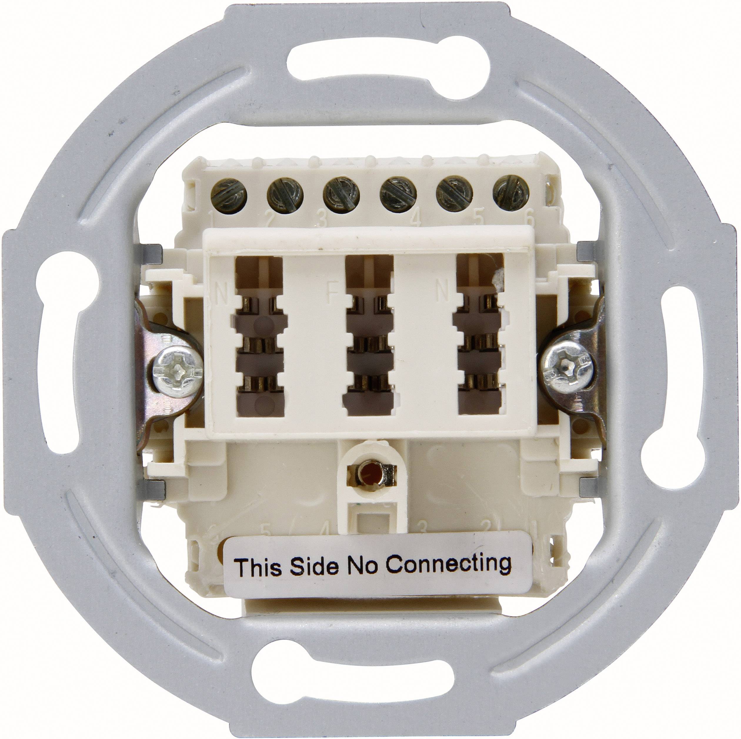 Kopp 1 Stück Einsatz TAE-Steckdose Aluminium 33369392 1 St.