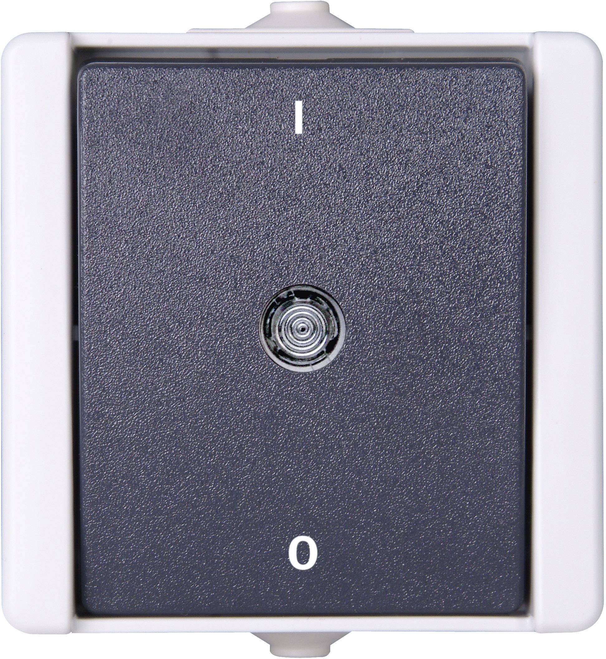 Kopp 540256000 Feuchtraum-Schalterprogramm Komplett Ausschalter proAQA Grau 1 St.