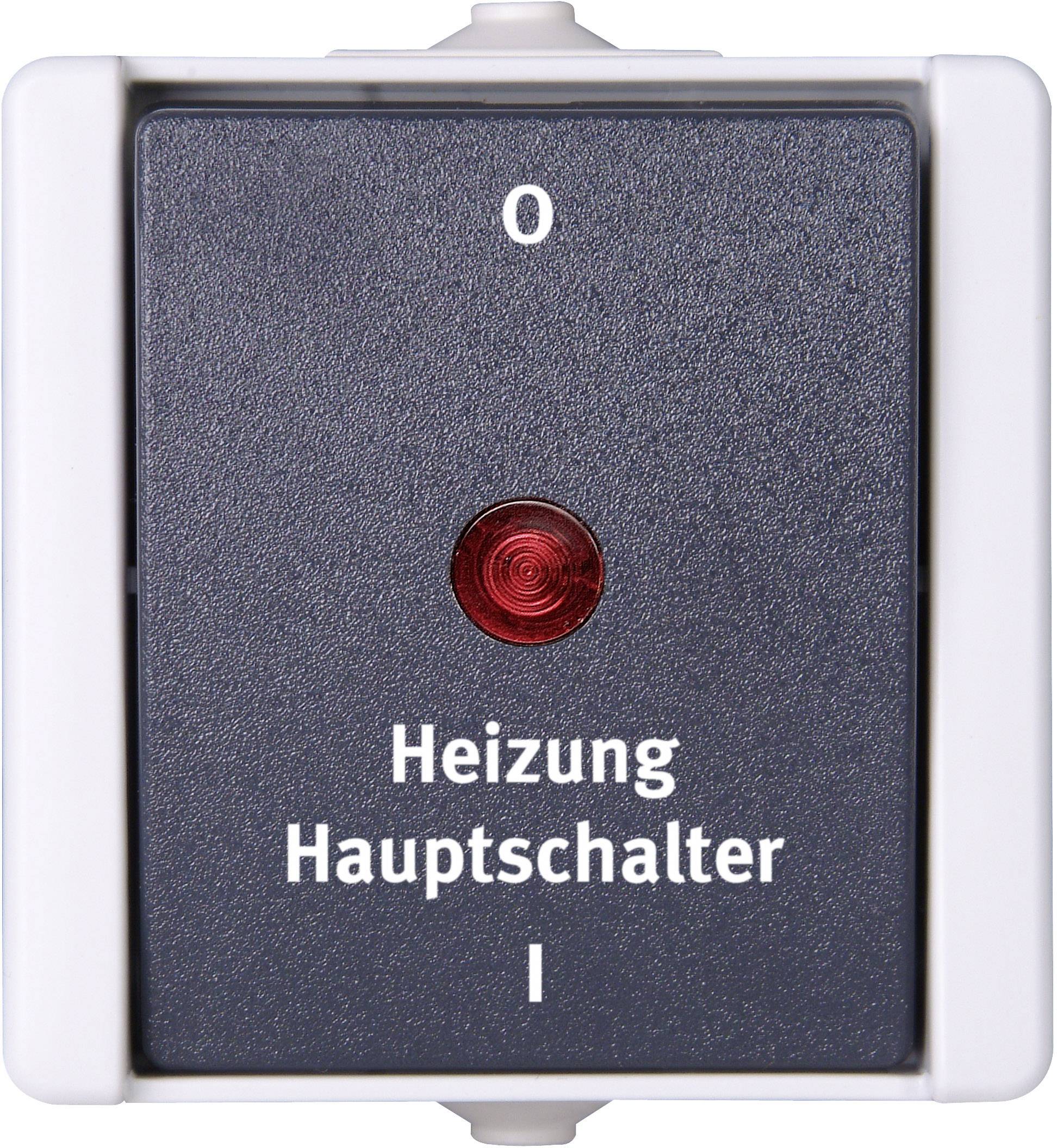 Kopp 541356004 1 Stück Feuchtraum-Schalterprogramm Komplett Heizungs-Notschalter proAQA Grau 1 St.