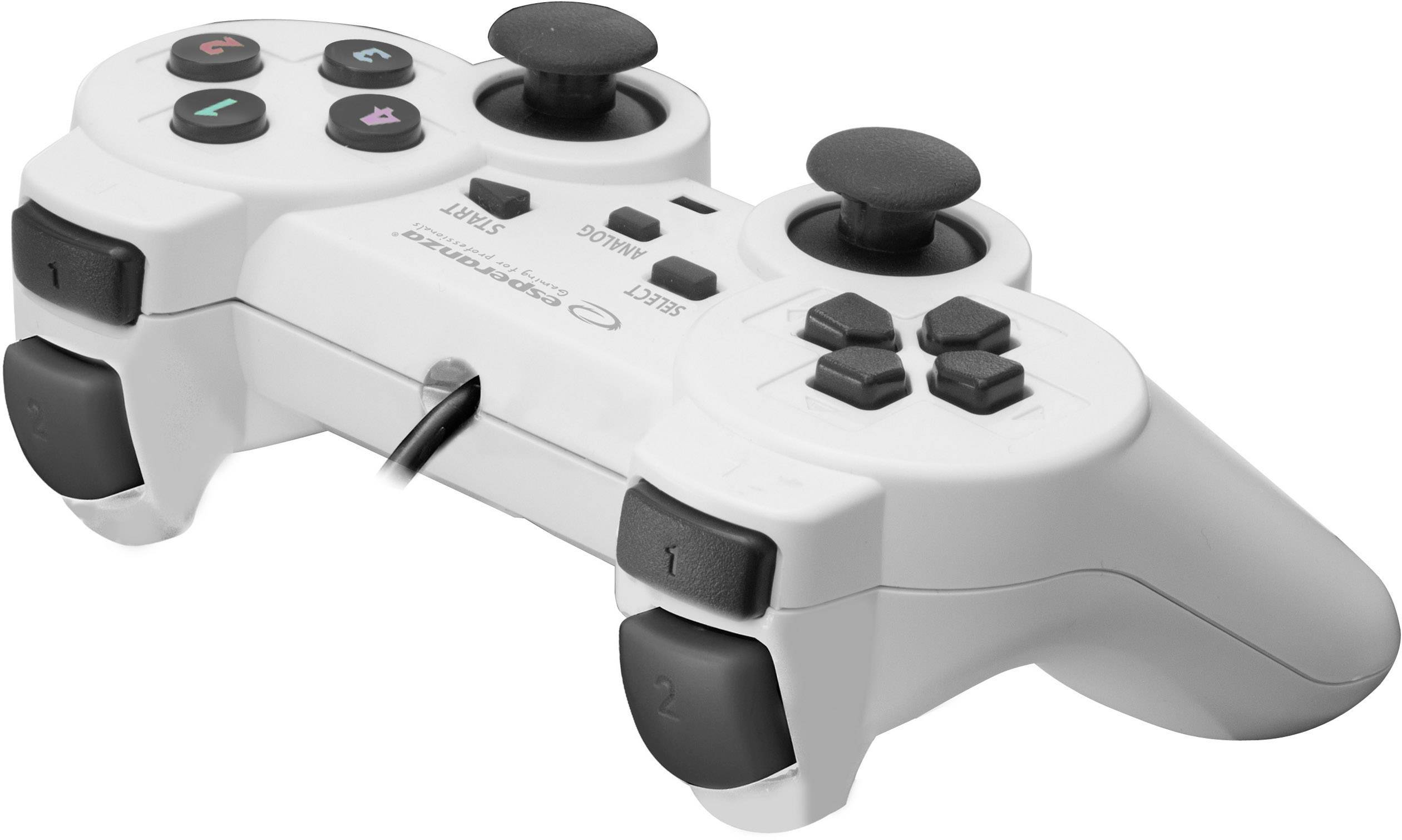 Esperanza WARRIOR Gamepad PC Weiß