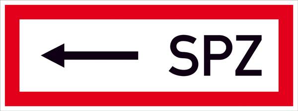 SafetyMarking 11.2528 Hinweisschild SPZ Aluminium (B x H) 297mm x 105mm 1St.