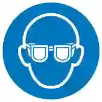 Gebotsschild Augenschutz benutzen, Hygiene und Abstand Aluminium (Ø) 200mm ISO 7010 1St. Gebotsschild Augenschutz benutzen, Hygiene und Abstand Aluminium (Ø) 200mm ISO 7010 1St.