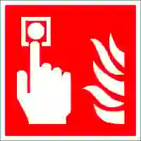 Hinweisschild Brandmelder Folie selbstklebend (B x H) 150mm x 150mm ISO 7010 1St. Hinweisschild Brandmelder Folie selbstklebend (B x H) 150mm x 150mm ISO 7010 1St.