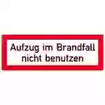 SafetyMarking 21.2883 Hinweisschild Aufzug im Brandfall nicht benutzen Folie selbstklebend (B x H) 148mm x 52mm 1St. SafetyMarking 21.2883 Hinweisschild Aufzug im Brandfall nicht benutzen Folie selbstklebend (B x H) 148mm x 52mm 1St.