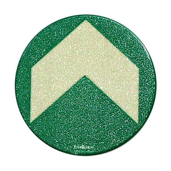 SafetyMarking Bodenmarkierungspfeil Aluminium Pfeil 17.7471 (Ø) 125mm 125mm 1St.