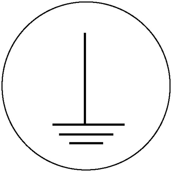 SafetyMarking 31.1573 Etiketten Kennzeichnung elektrische Betriebsmittel Erde Folie selbstklebend (Ø) 16mm 16mm 500St.