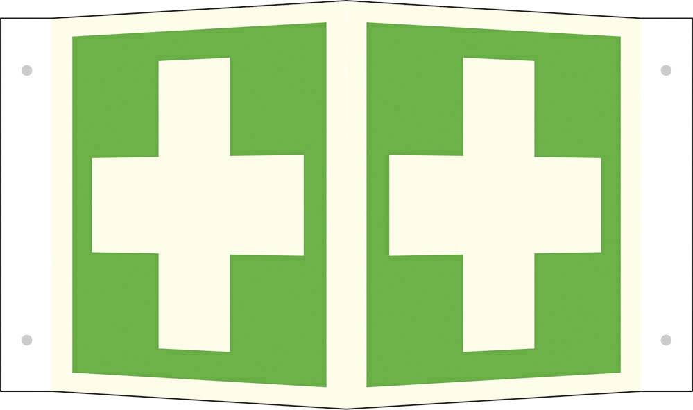 SafetyMarking 15.9203 Hinweisschild Aluminium (B x H) 200mm x 200mm ISO 7010 1St.