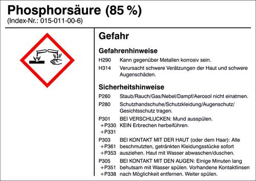 phosphorsure 85