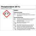 SafetyMarking 21.B1200.16 Gefahrstoffetikett G016 Phosphorsäure (85%) Folie selbstklebend (B x H) 105mm x 74mm 1St.