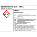 SafetyMarking 21.B1200.17 Gefahrstoffetikett G017 Salpetersäure (52-53%) Folie selbstklebend (B x H) 105mm x 74mm 1St.