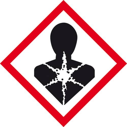 SafetyMarking 31.B1044 GHS-Gefahrenpiktogramm 08 Gesundheitsgefahr Folie selbstklebend (B x H) 52mm