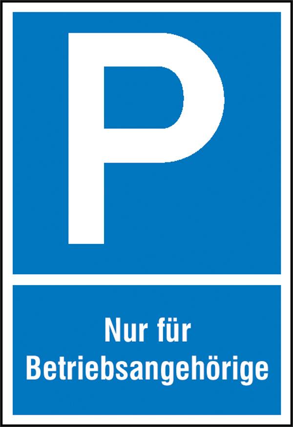 SafetyMarking 41.5117 Parkplatzschild Parkplatz Kunststoff (B x H) 250mm x 400mm 1St.