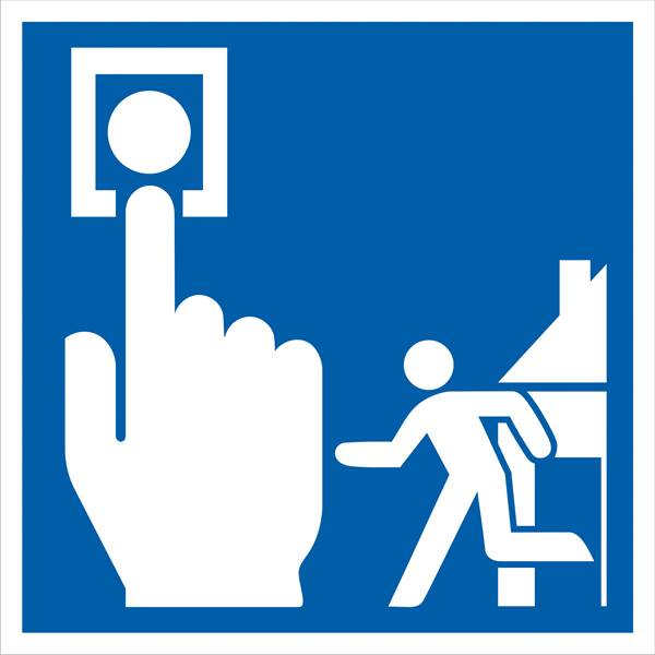 SafetyMarking 38.A5200 Hinweisschild Hausalarm Folie selbstklebend (B x H) 150mm x 150mm 1St.