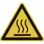 Warnschild Heiße Oberfläche Folie selbstklebend 50mm ISO 7010 10St. Warnschild Heiße Oberfläche Folie selbstklebend 50mm ISO 7010 10St.