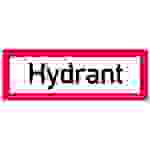 SafetyMarking 11.2576 Hinweisschild Hydrant Aluminium (B x H) 297mm x 105mm 1St.