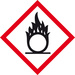 SafetyMarking 21.B1015 GHS-Gefahrenpiktogramm 03 Flamme über Kreis Folie selbstklebend (B x H) 50mm x 50mm