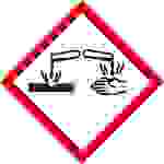 SafetyMarking 39.B1018 GHS-Gefahrenpiktogramm 05 Ätzwirkung Polyester (B x H) 100mm x 100mm 1St.