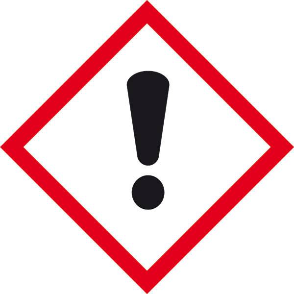 SafetyMarking 39.B1022 GHS-Gefahrenpiktogramm 07 Ausrufezeichen, Hygiene und Abstand Polyester (B x H) 100mm x 100mm 1St.