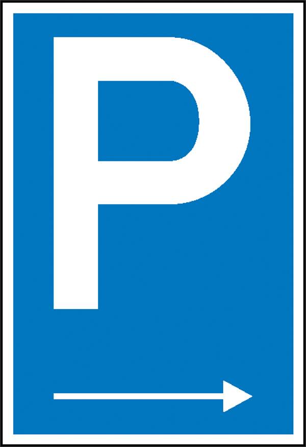 SafetyMarking 11.5790 Parkplatzschild Parkplatz Aluminium (B x H) 400mm x 600mm 1St.