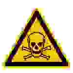 Warnschild Giftige Stoffe Aluminium 100mm ISO 7010 1St.