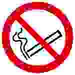 Verbotsschild Rauchen verboten Folie selbstklebend (Ø) 100mm ISO 7010 1St.
