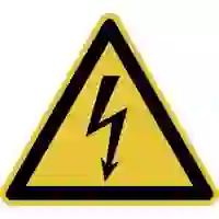 Warnschild Elektrische Spannung Folie selbstklebend 100mm ISO 7010 Warnschild Elektrische Spannung Folie selbstklebend 100mm ISO 7010