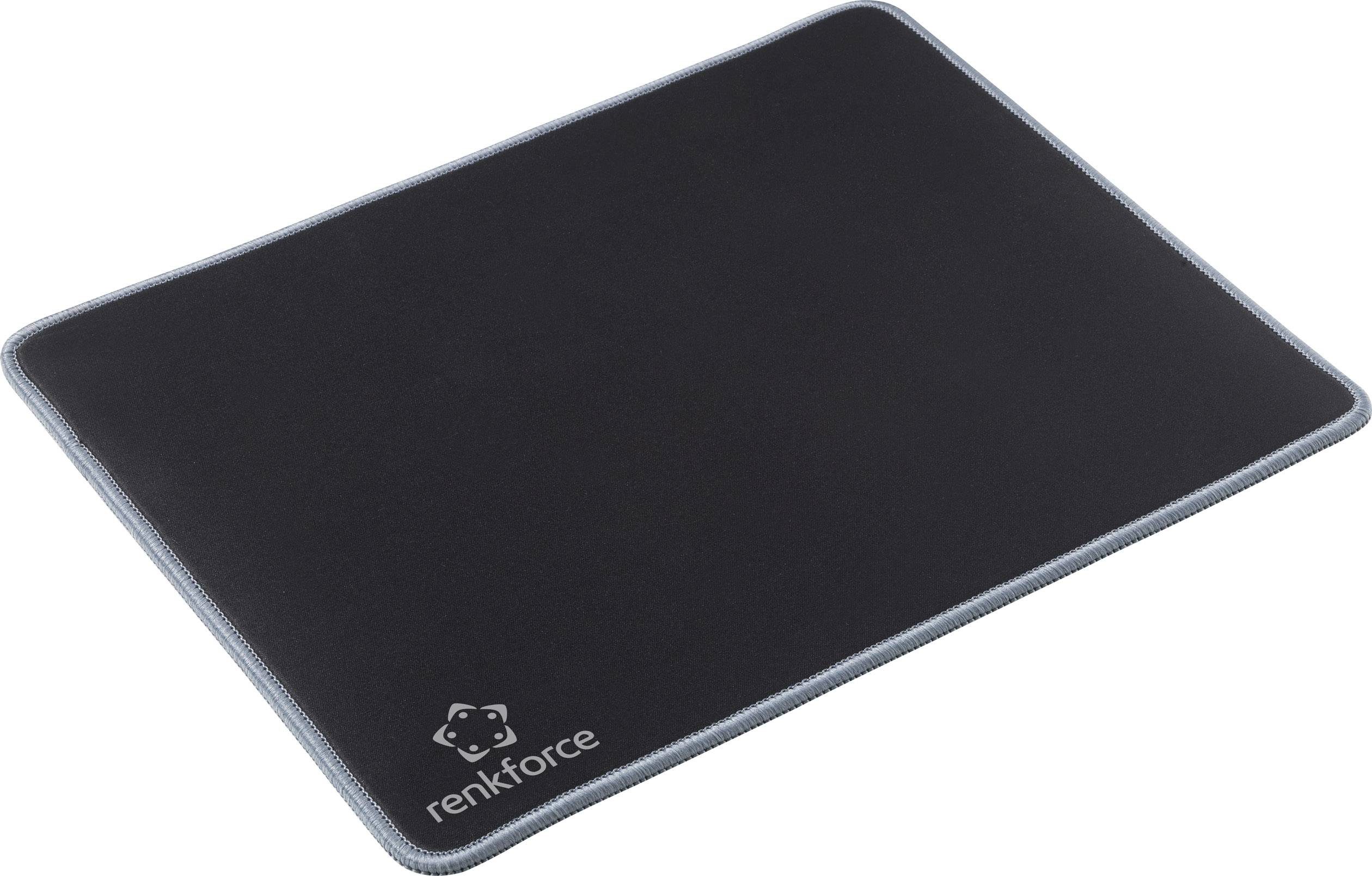 Renkforce RF-GMP-L Gaming-Mauspad Schwarz