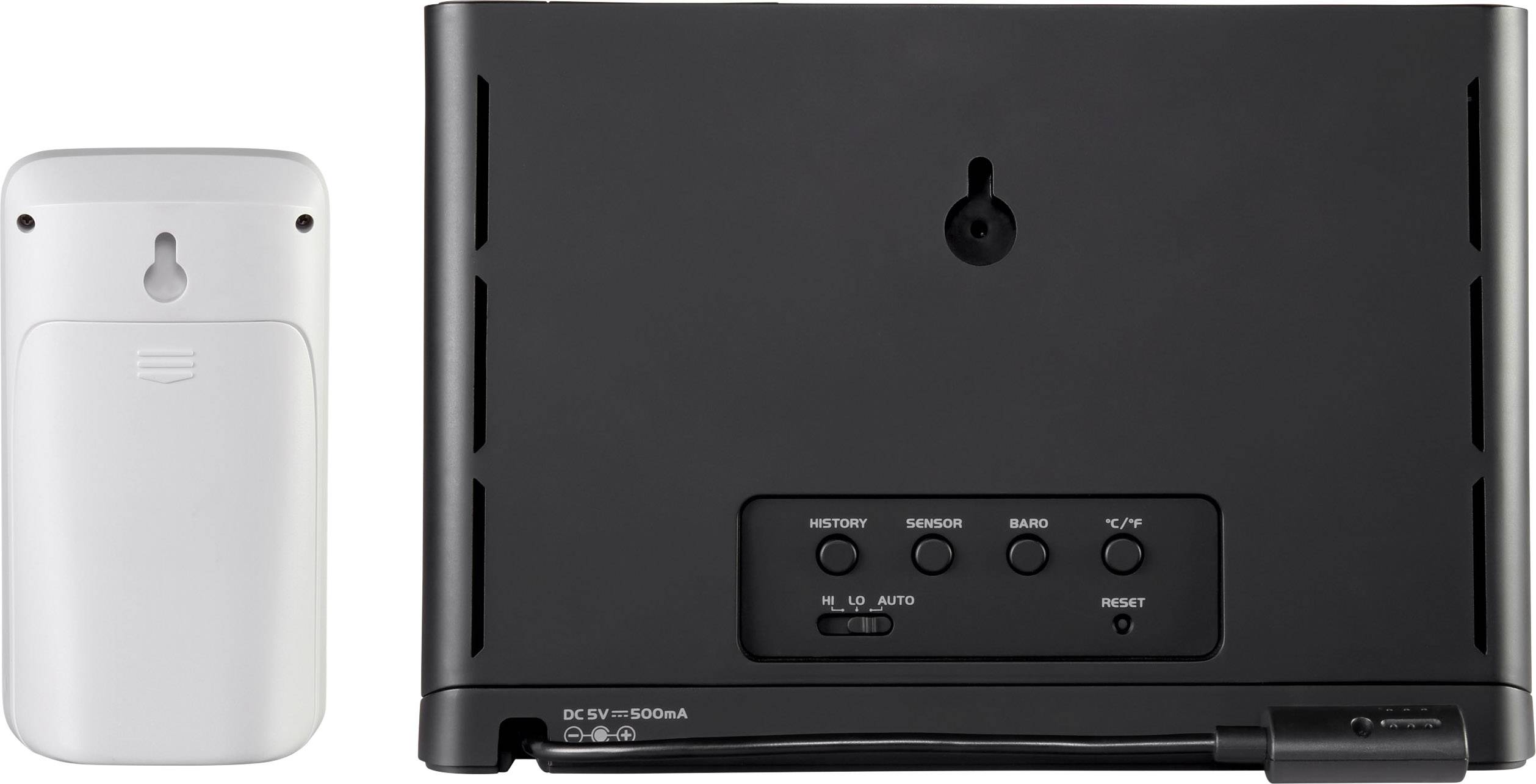 Eurochron 1615871 Funk-Wetterstation Vorhersage für 12 bis 24 Stunden