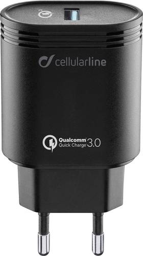 CellularLine ACHHUUSBQCK 39237 USB-Ladegerät Steckdose Ausgangsstrom (max.) 3000mA 1 x USB 3.0 Buch