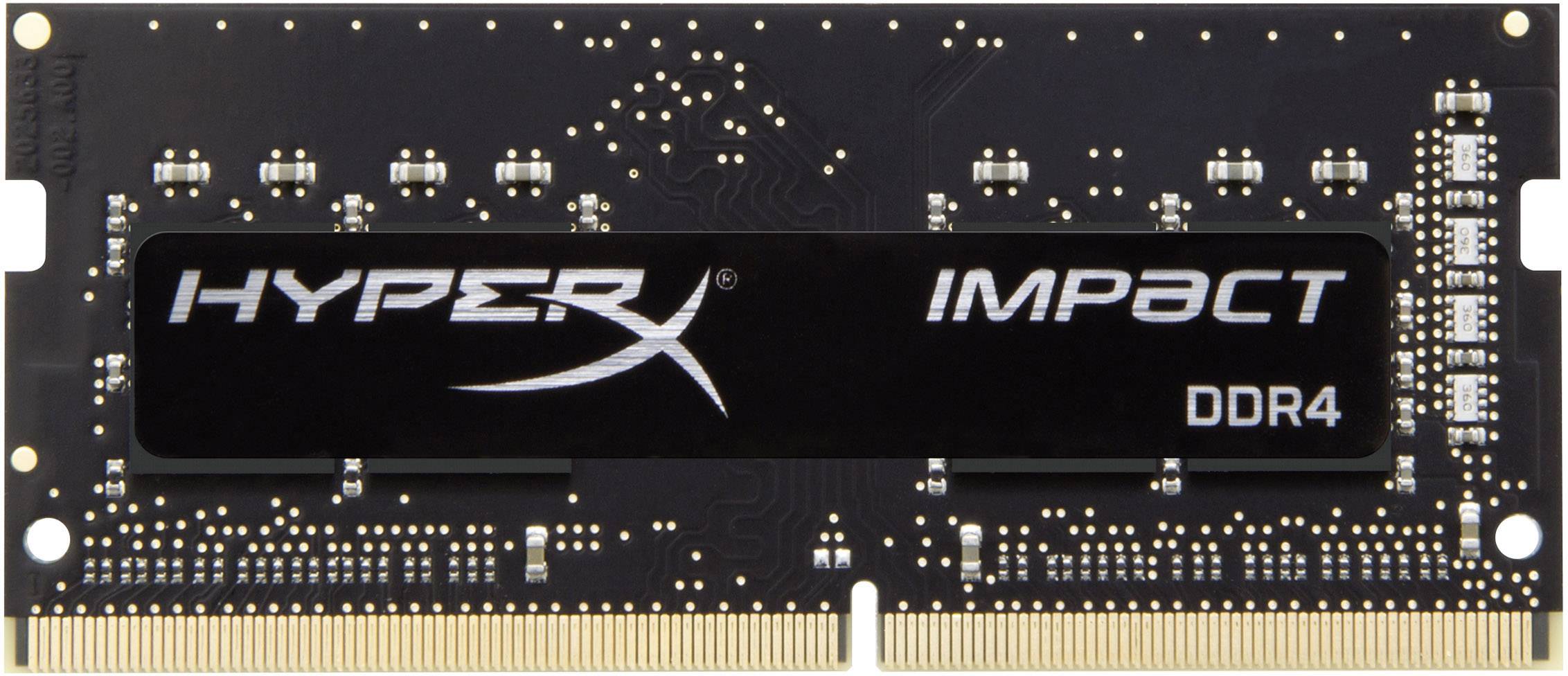 HyperX Impact - DDR4 - Kit - 16 GB: 2 x 8 GB - SO DIMM 260-PIN - 2400 MHz / PC4-19200