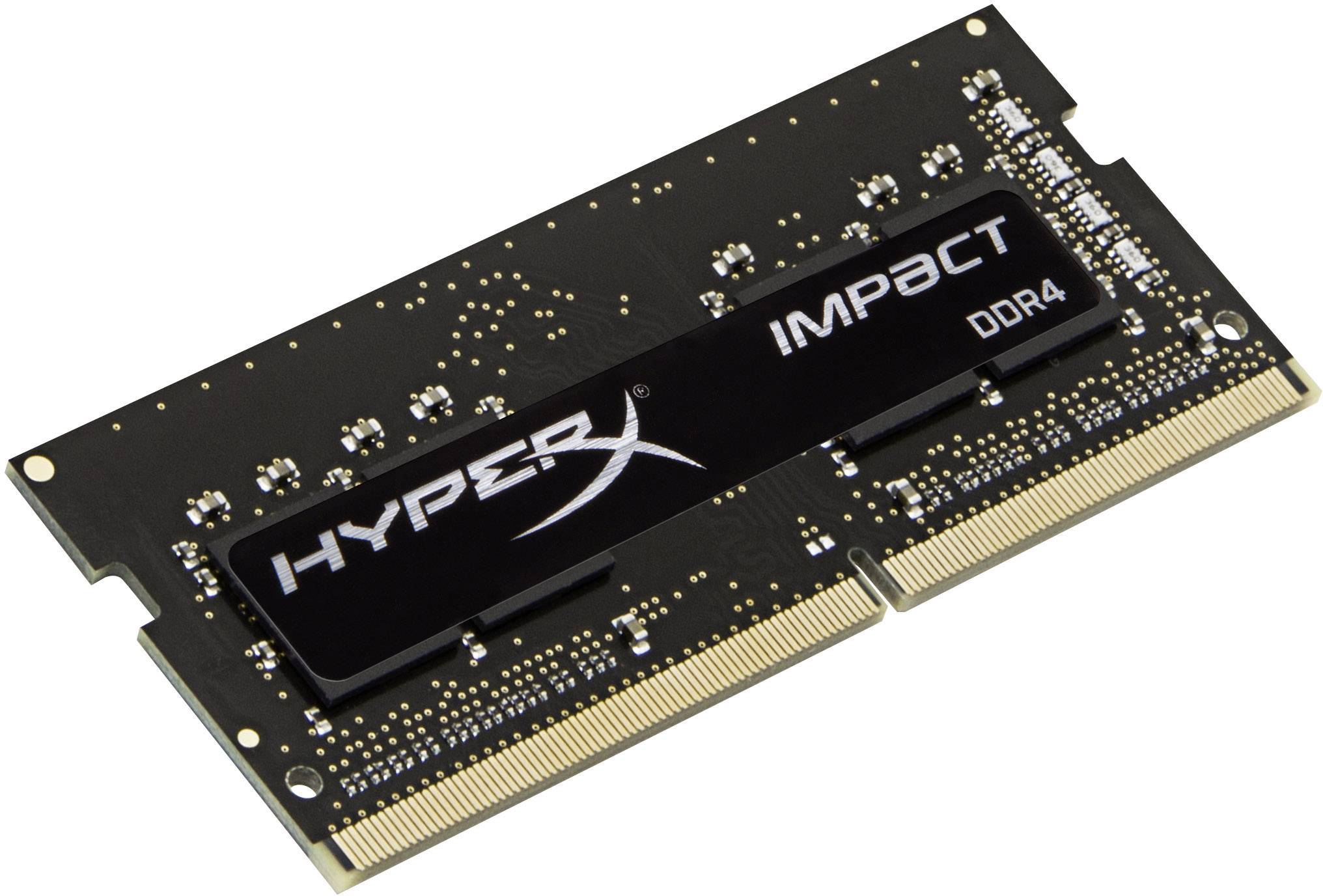 HyperX Impact - DDR4 - Kit - 16 GB: 2 x 8 GB - SO DIMM 260-PIN - 2400 MHz / PC4-19200