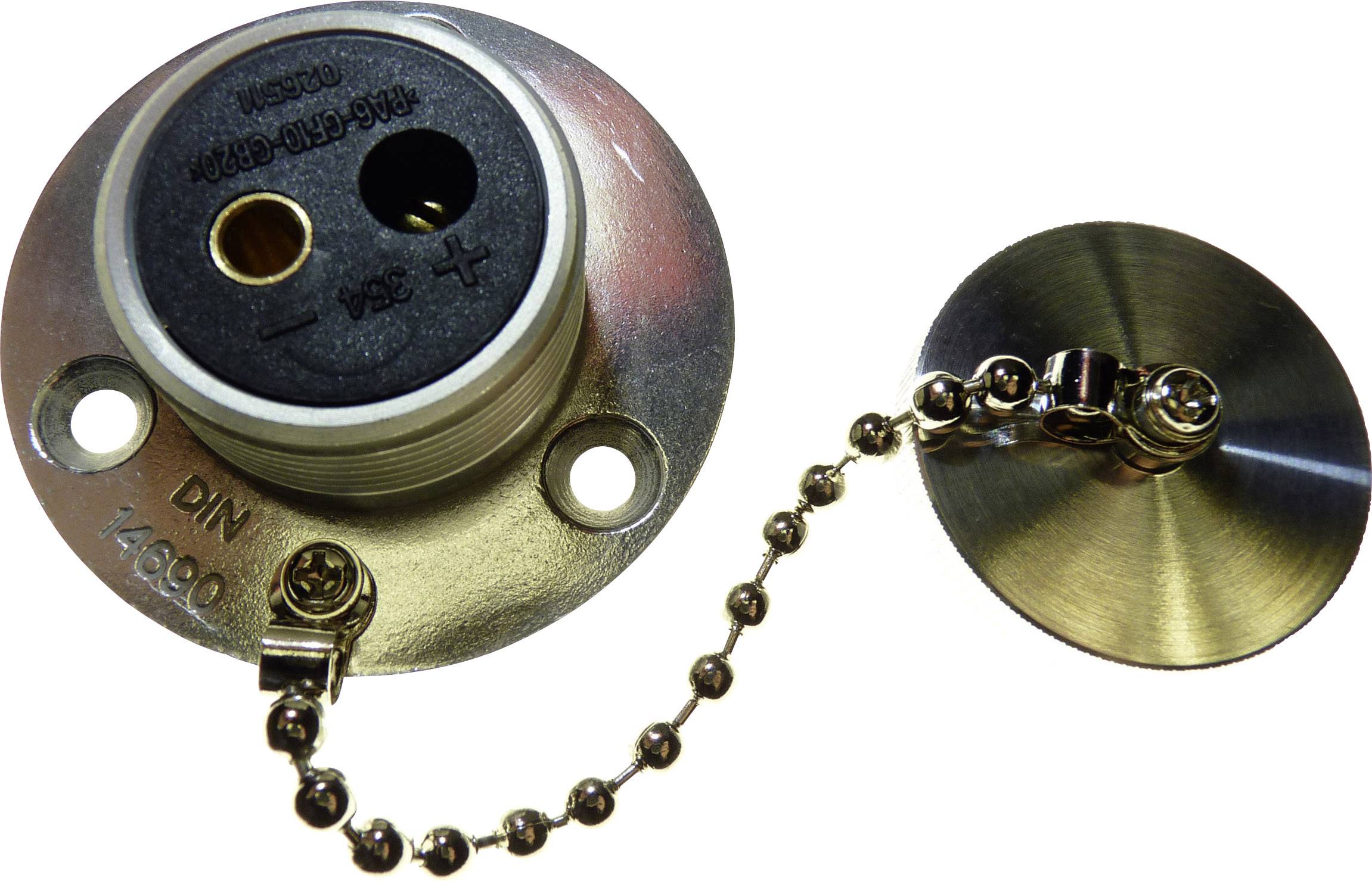 Profi Power 1100102 Steckdose DIN 14690 Schraubanschluss, DIN14690 für Feuerwehr und Rettungswagen A16