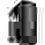 Bitfenix Enso RGB Midi-Tower PC-Gehäuse Schwarz Seitenfenster, Staubfilter, 1 vorinstallierter Lüfter, 1 Vorinstallierter LED Lüfter
