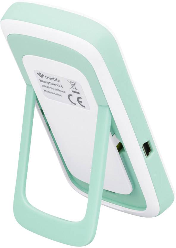 truelife NannyCam V24 TLNCV24 Babyphone mit Kamera Digital 2.4 GHz