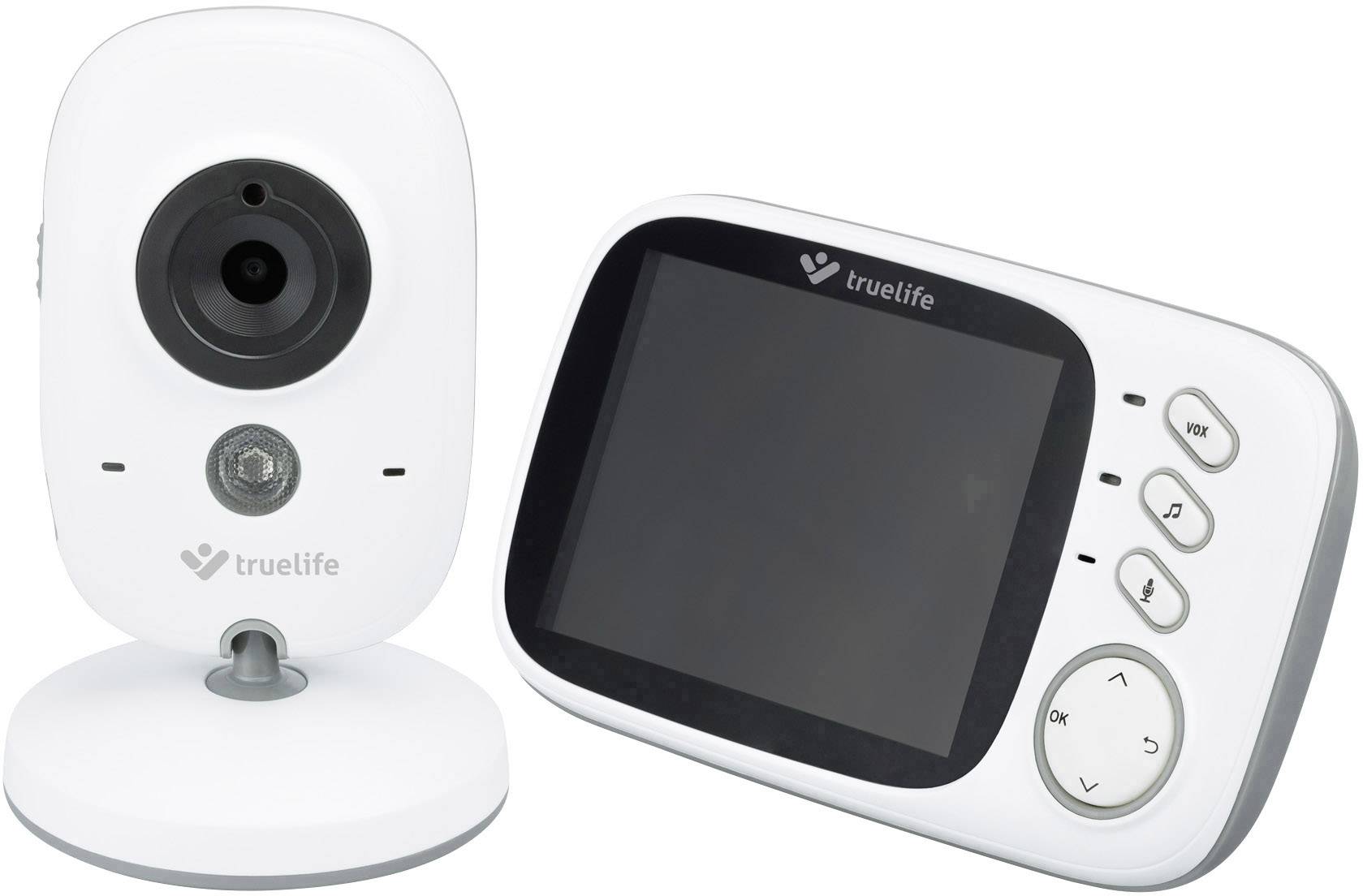 Truelife NannyCam H32 TLNCH32 Babyphone mit Kamera Digital 2.4GHz