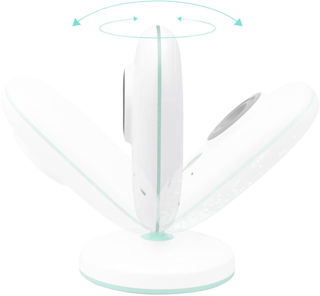 Truelife NannyCam H32 TLNCH32 Babyphone mit Kamera Digital 2.4GHz