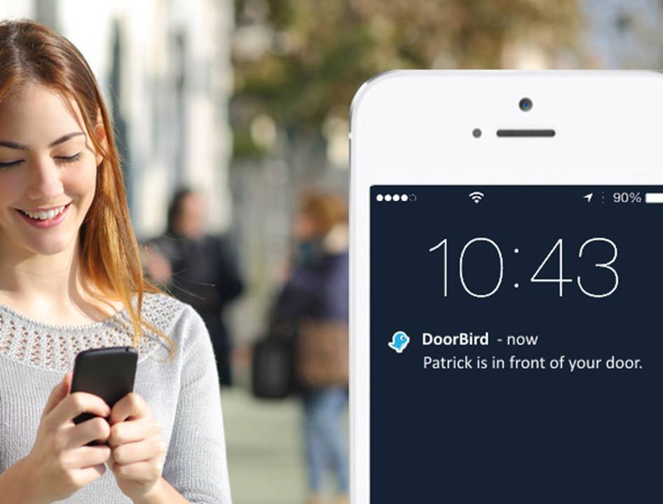 DoorBird IP-Video-Türsprechanlage LAN Außeneinheit 1 Familienhaus Edelstahl