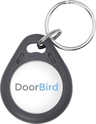 DoorBird 4260423860605 IP-Video-Türsprechanlage Transponder 10fach Schwarz, Weiß