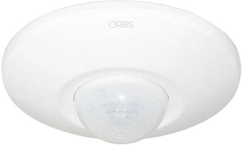 ORBIS Zeitschalttechnik OB134912 Aufputz, Decke Bewegungsmelder 360° Weiß IP20