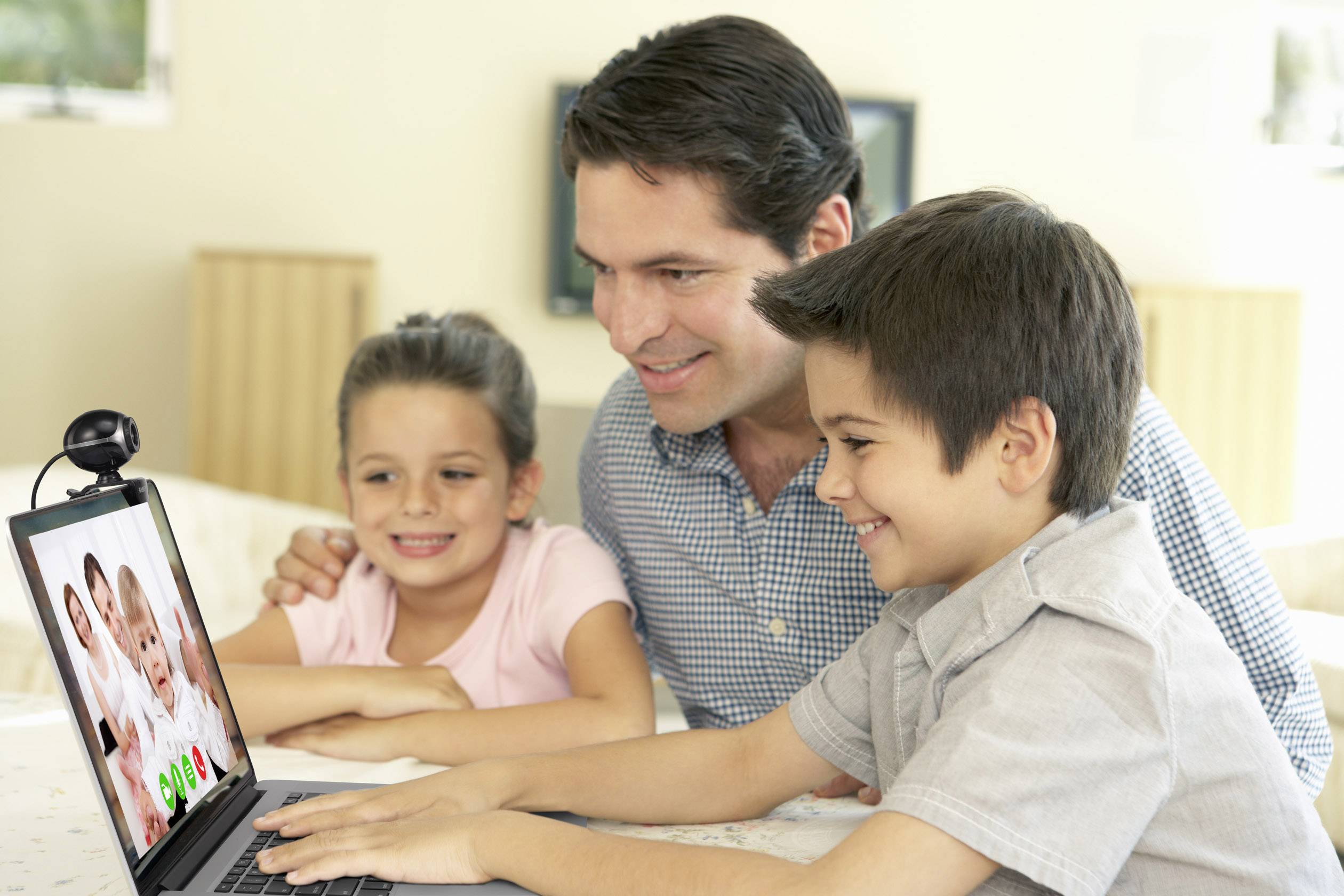 Basetech Classic BS-WC-01 Webcam 640 x 480 Pixel Klemm-Halterung