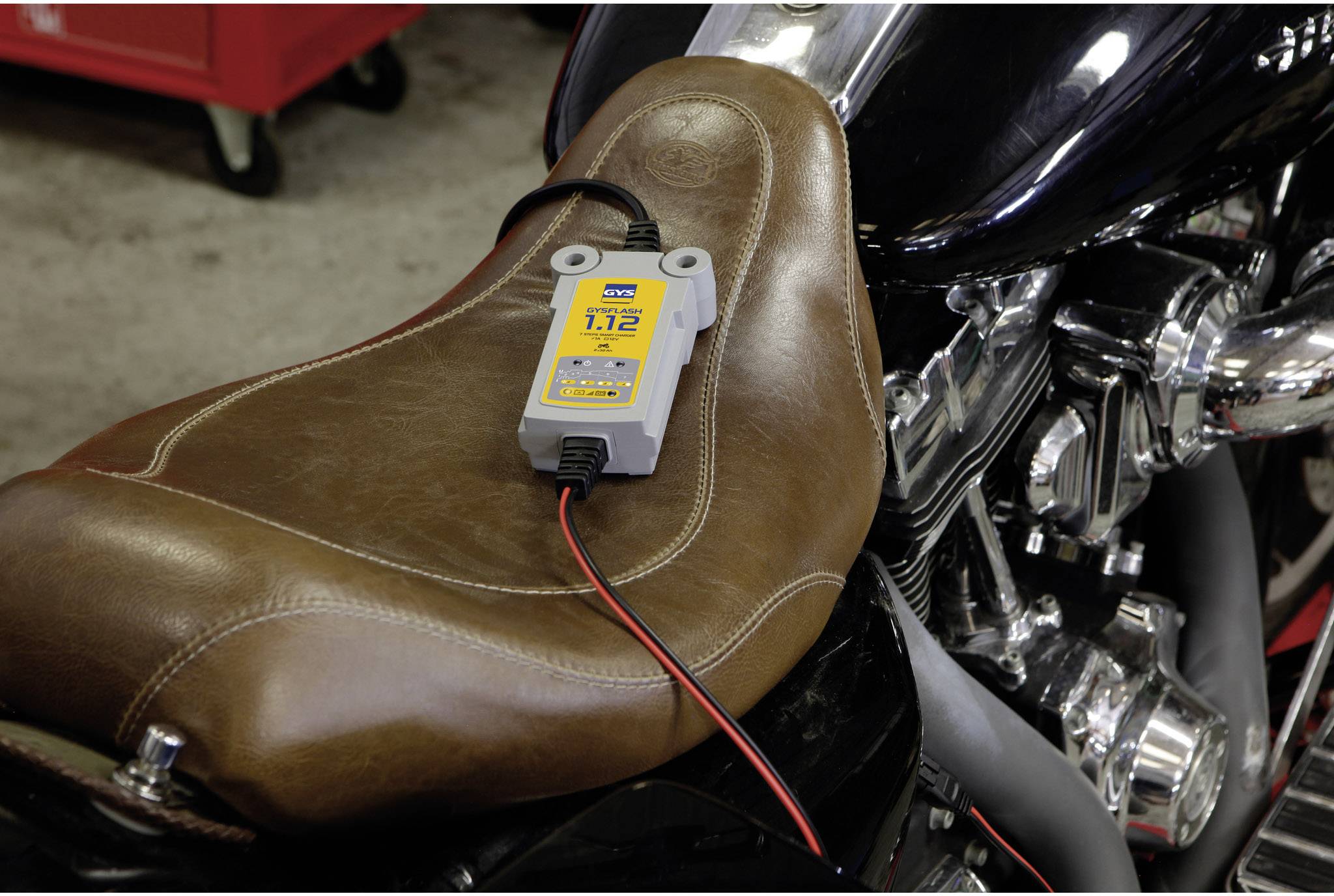 GYS GYSFLASH 1.12 029361 Automatikladegerät 12 V 1 A