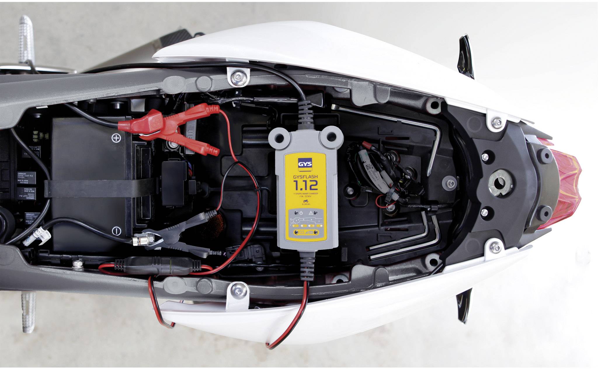 GYS GYSFLASH 1.12 029361 Automatikladegerät 12 V 1 A