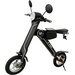 Lehe K1 pro schwarz E-Bike mit Gashebel Schwarz Li-Ion 48V 8.7Ah mit Bluetooth, Rahmen klappbar, Smartphoneunterstützung